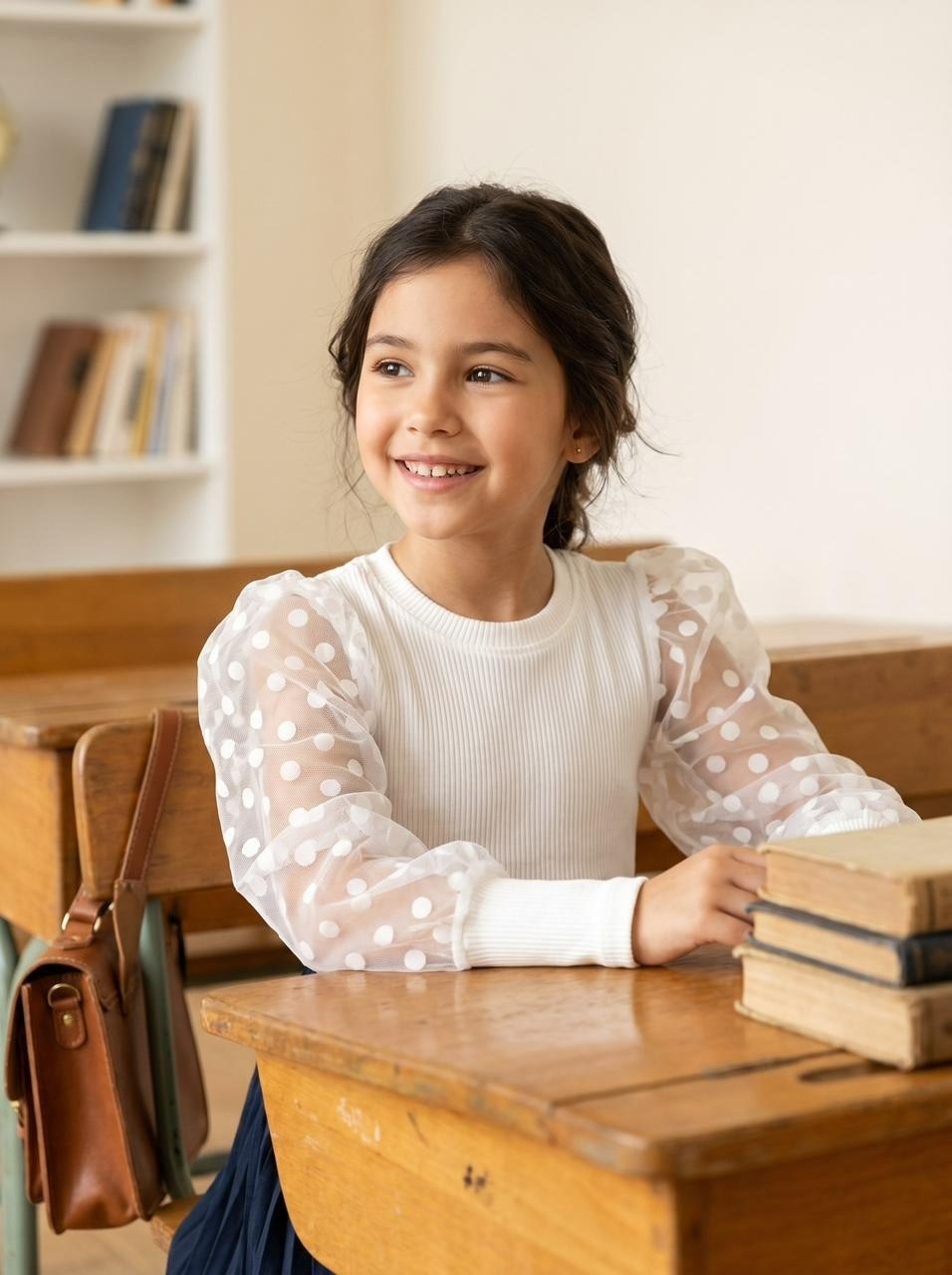 leka kids блузка нарядная с длинными рукавами,блузка школьная нарядная с длинным рукавом ete children 6052948,блузка школьная,блузка школьная нарядная с длинным рукавом,блузка для девочек