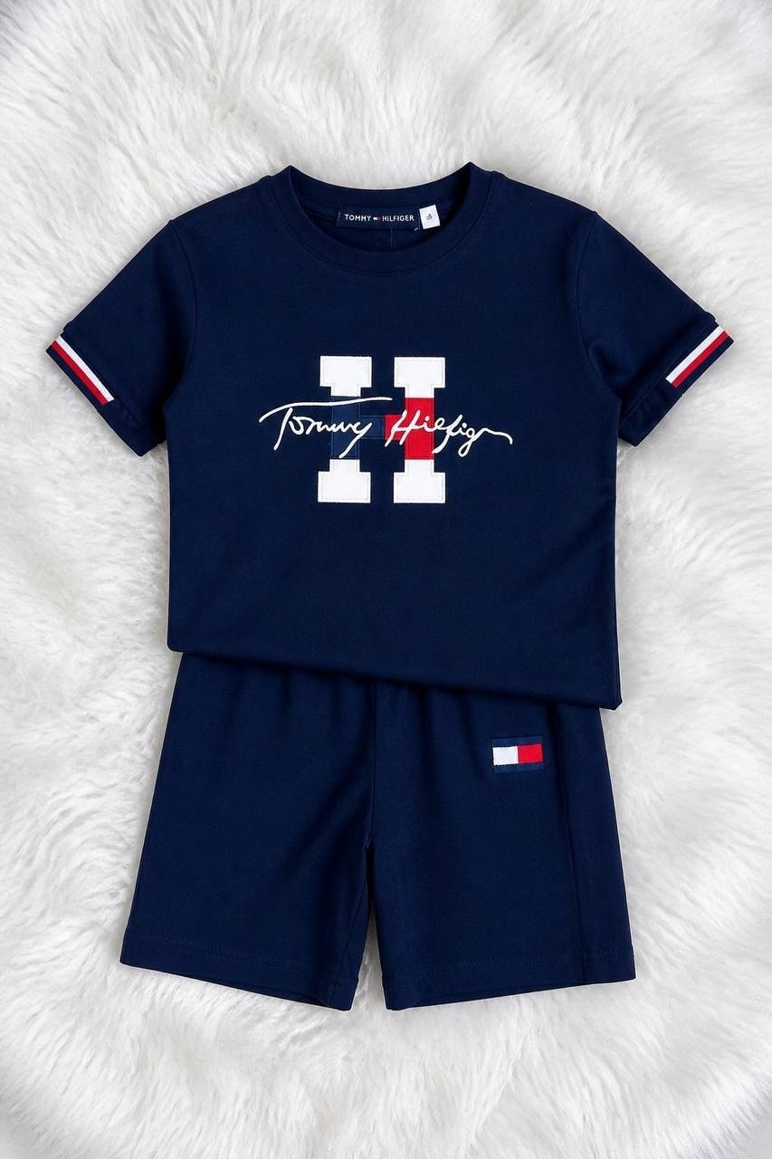 tommy hilfiger шорты футболка комплект,одежда для мальчика,шорты для мальчик,комплект с шортами,комплект одежды