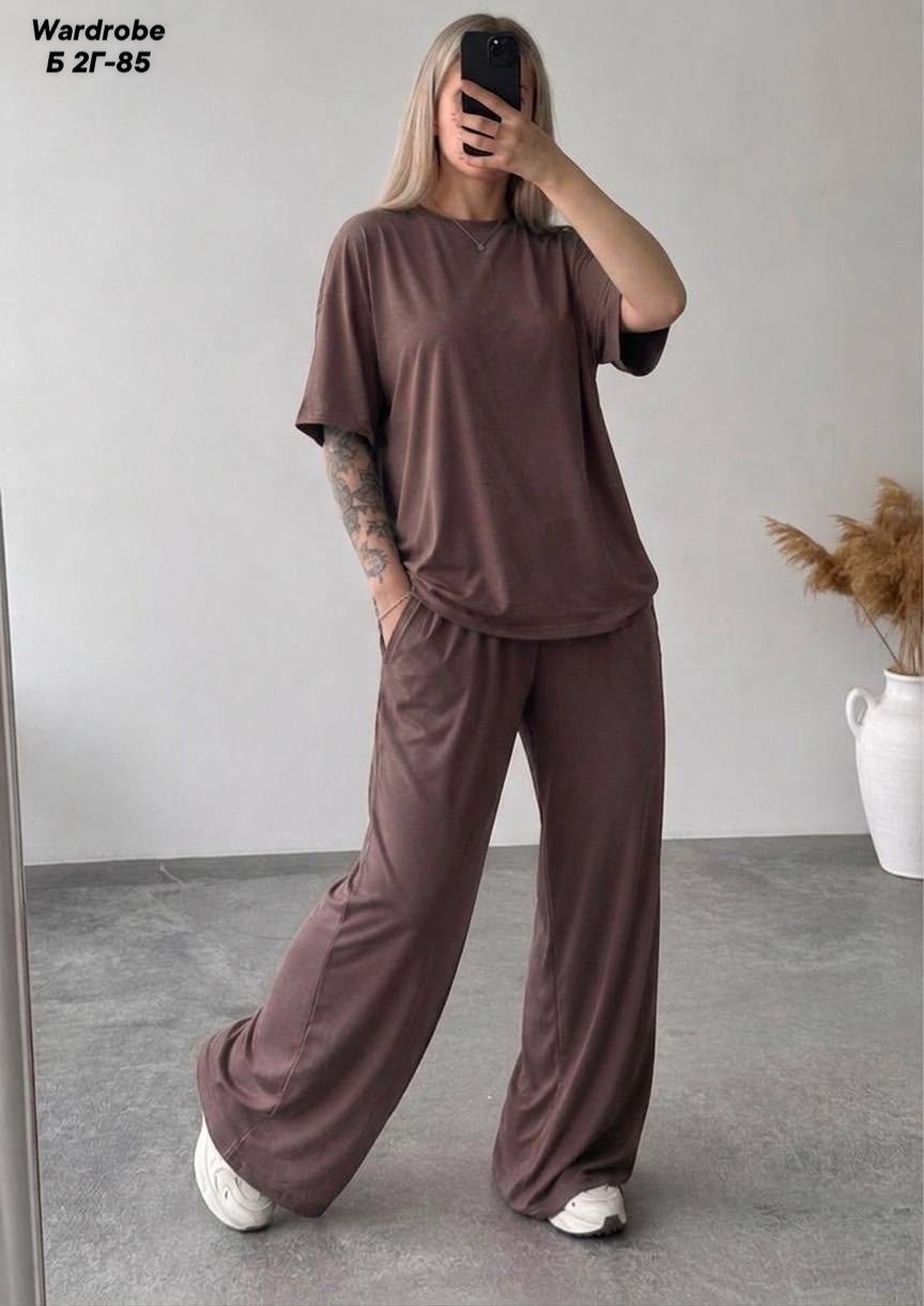 костюм брючный с футболкой 403red,костюм женский,летние брючные костюмы,стильные костюмы,костюм с брюками