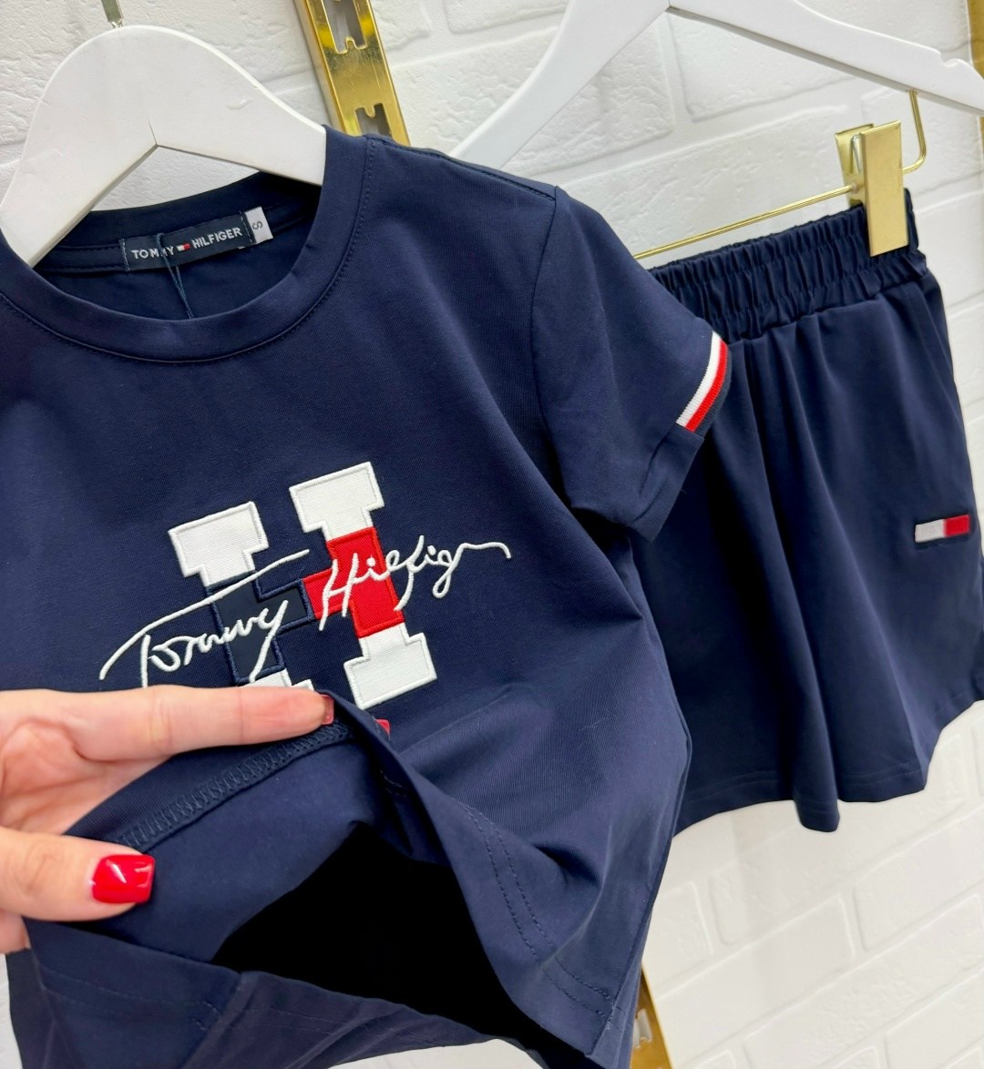tommy hilfiger шорты футболка комплект,одежда для мальчика,шорты для мальчик,комплект с шортами,комплект одежды