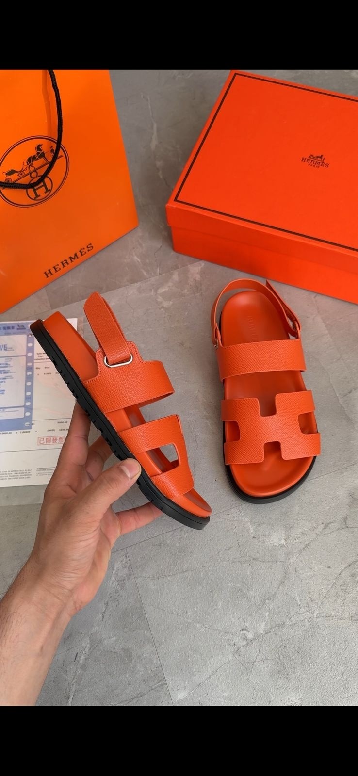 босоножки hermes,сандалии hermes,шлепанцы hermes оранжевые,шлепки hermes,шлепки hermes женские