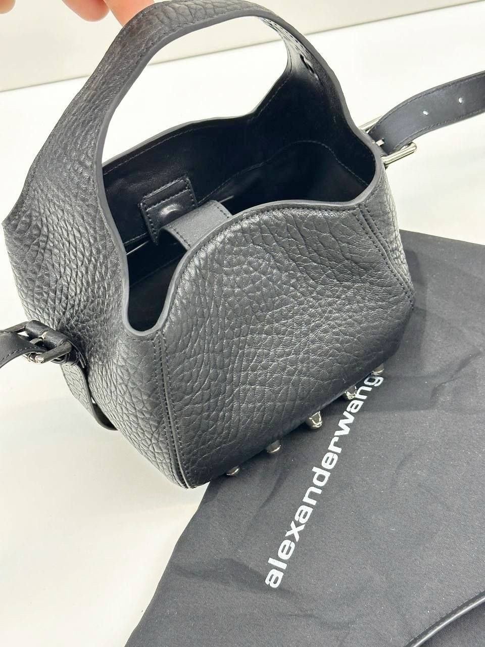 сумка,alexander wang сумка,вязаная сумка,сумки женская,черная сумка