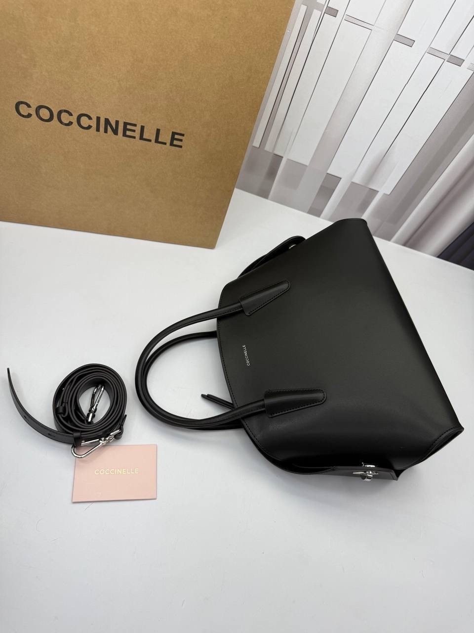 сумка coccinelle,сумка,черная сумка,сумки женская,черная женская сумка