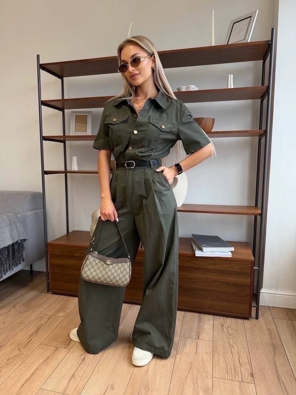 комбинезон g-star jumpsuit оливковый,комбинезон брючный летний с коротким рукавом g&lo,женский комбинезон,комбинезон,брючный комбинезон