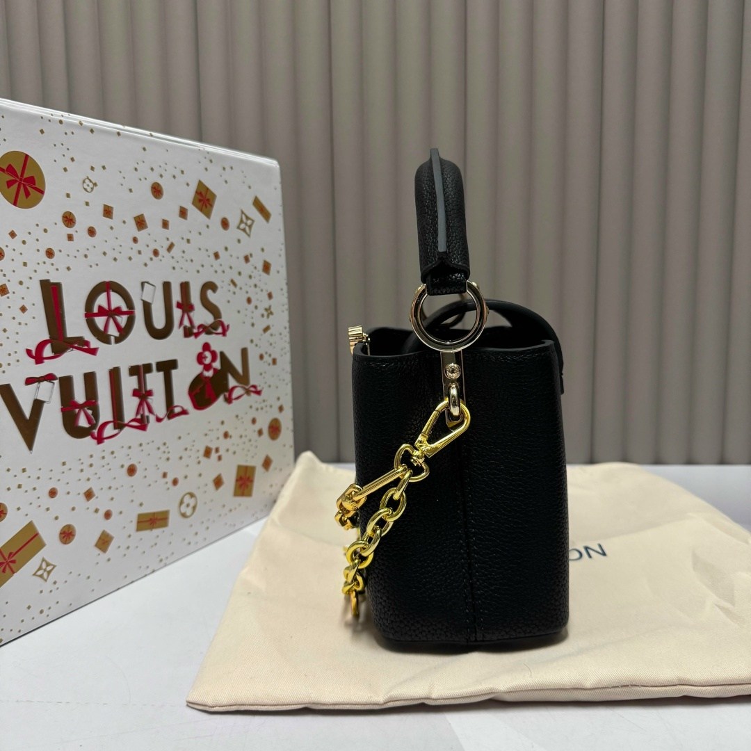 сумка женская louis vuitton,сумка louis vuitton,кожаная сумка louis vuitton capucines pm черная,louis vuitton capucines,сумка женская louis vuitton 27-18 большой размер