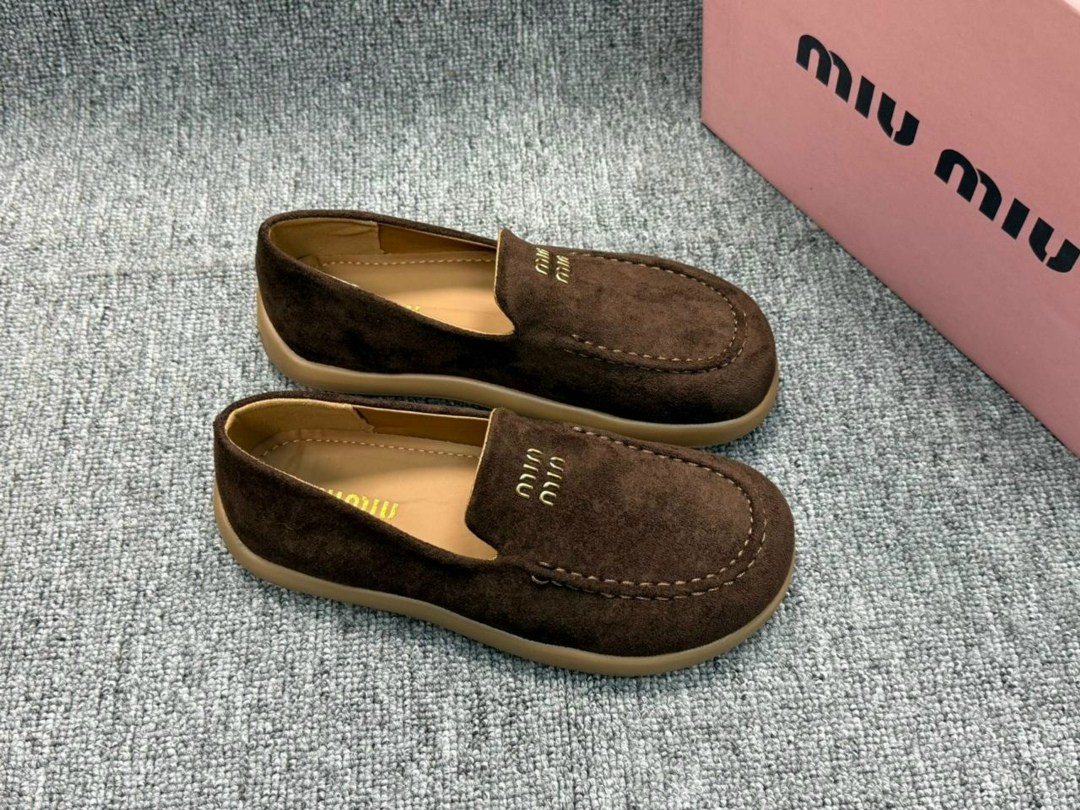 ,женские кожаные лоферы miu miu коричневые lm-22527,женские кожаные лоферы miu miu коричневые, женская,лоферы женские