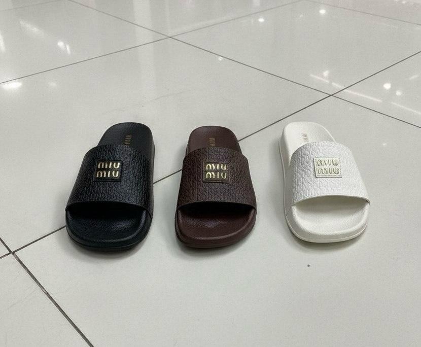 шлепанцы женские,шлёпанцы miu miu,,шлепки женские,женские шлёпанцы мюли miu miu