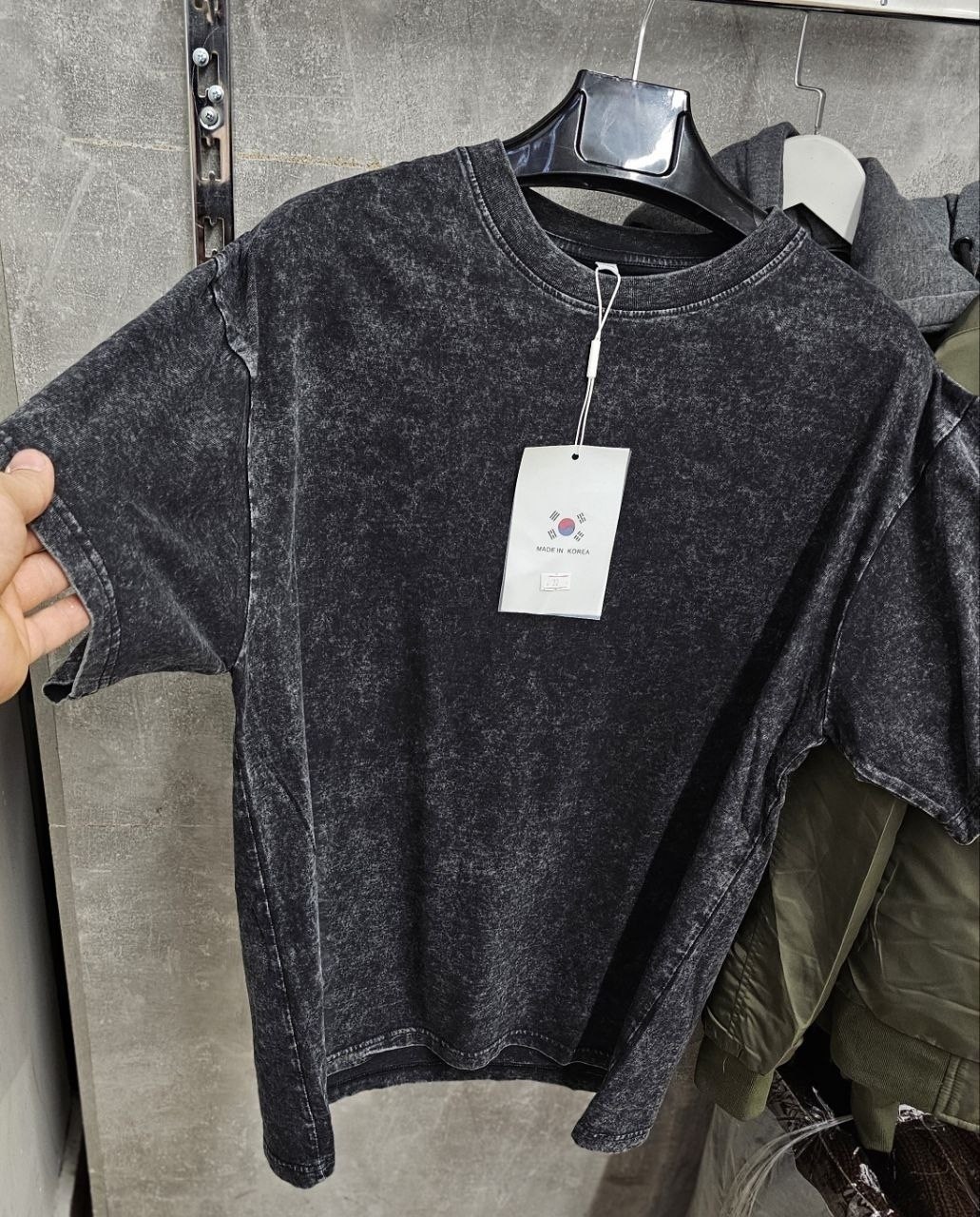 футболка варенка оверсайз amh fashion,оверсайз футболка,футболка варенка оверсайз серая,вареная футболка