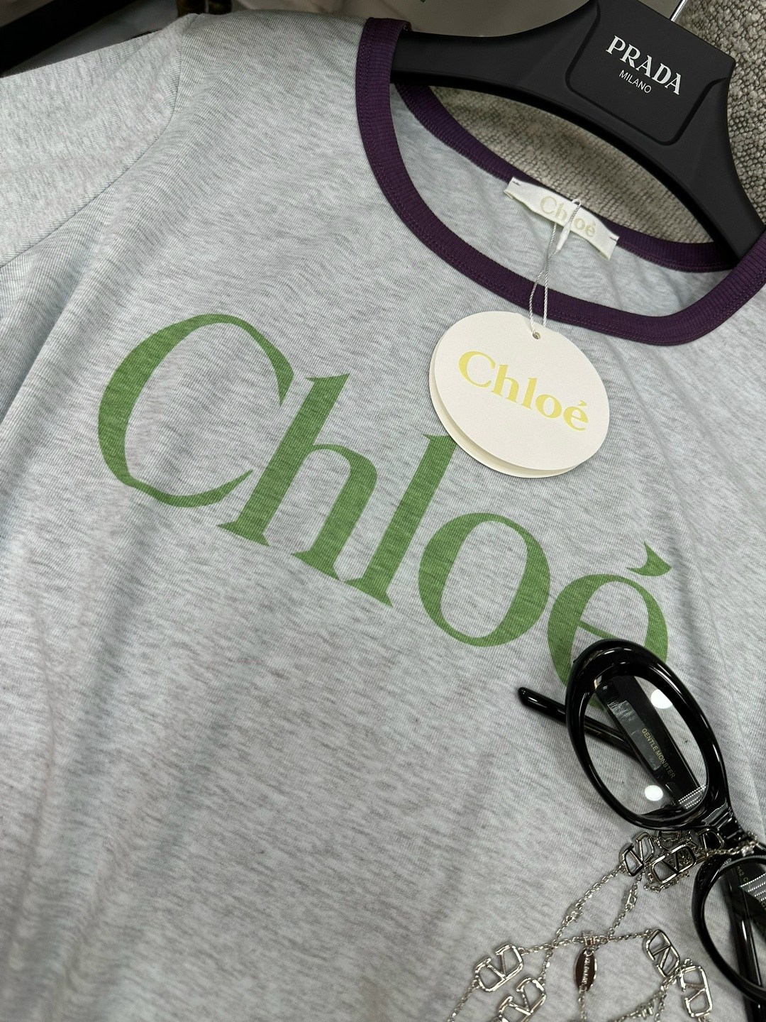 футболке,футболка женская,футболки и топы,брендовые вещи,chloe одежда