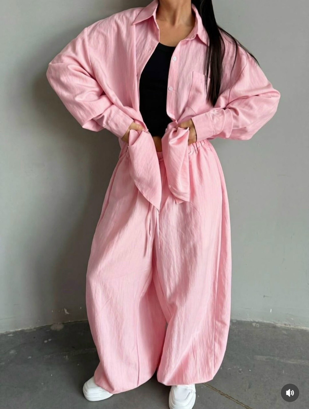 женский брючный костюм dimanaf,рубашка в стиле oversize из искуственного шелка,брючный костюм женский,рубашка в стиле oversize из искуственного ше,костюм