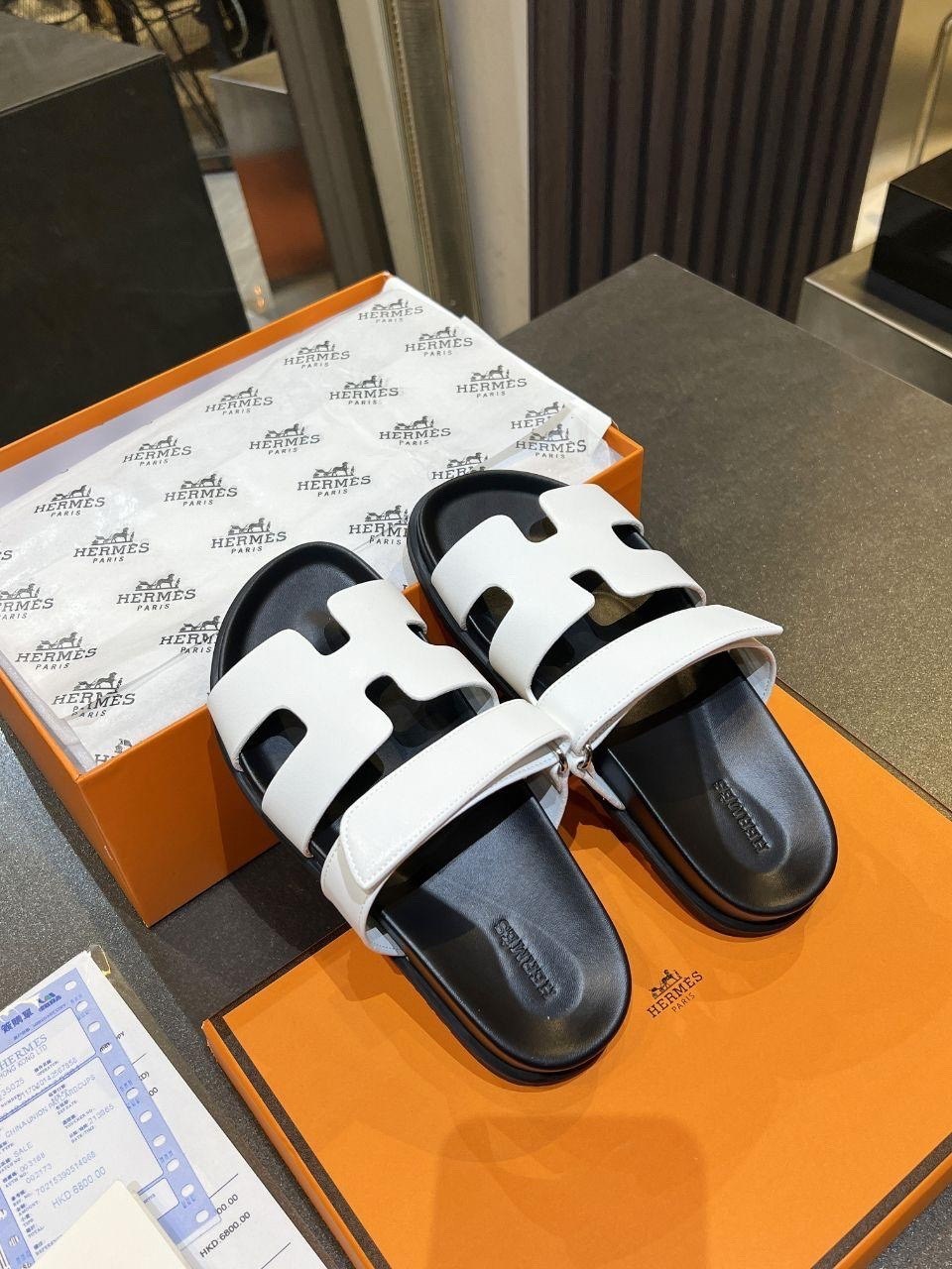 женские шлепанцы,шлёпанцы hermes,сандалии hermes,кожаные сандалии,шлепанцы hermes оранжевые