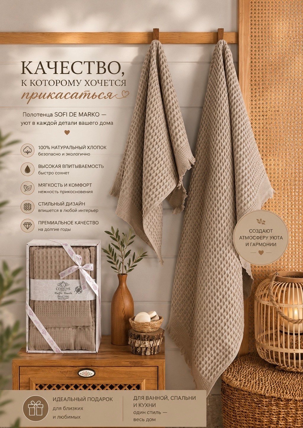 кухонное полотенце,полотенца кухонные вафельные набор 3 шт,полотенца кухонные вафельные,набор вафельных кухонных полотенец,полотенце для кухни вафельное
