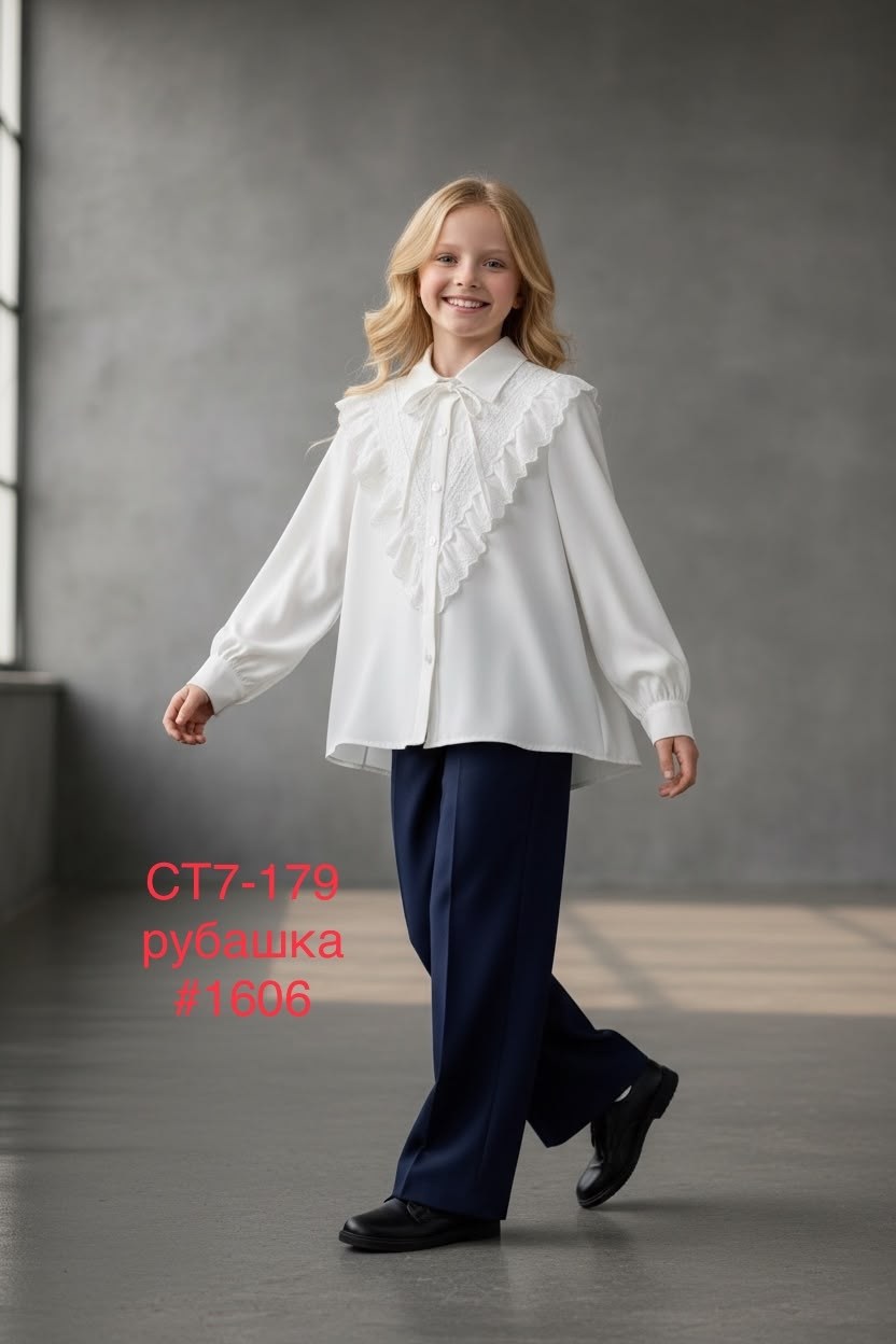 блузка школьная,блузки школьные 7одежек,блузка для девочек,школьная блуза,рубашка блузка