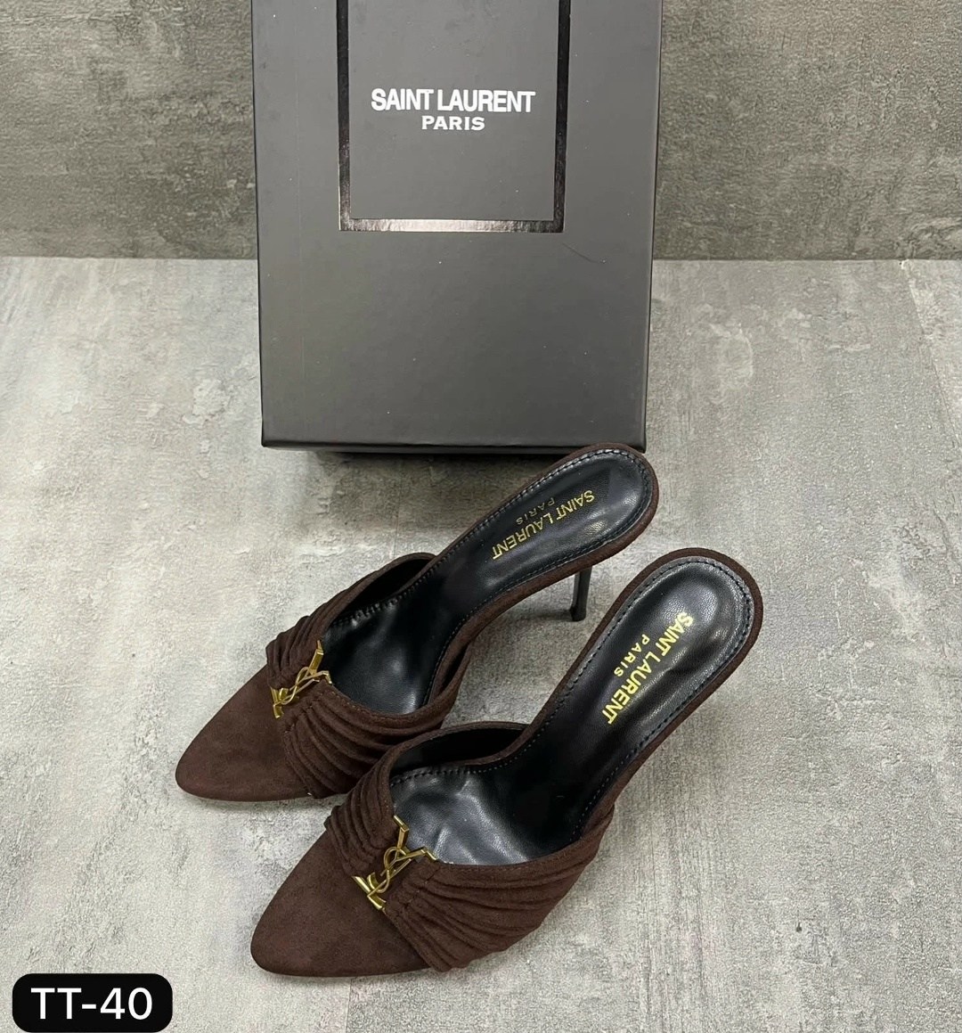 , женская,мюли женские,saint laurent туфли,босоножки saint laurent