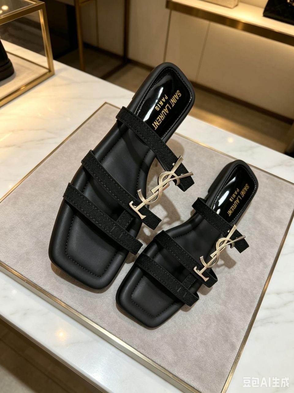 босоножки yves saint laurent,босоножки saint laurent,босоножки saint laurent черный,босоножки женские,