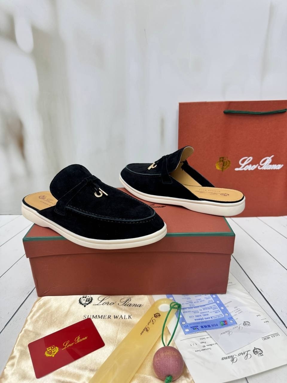 ,лоферы loro piana, женская,мюли женские,лоферы замш