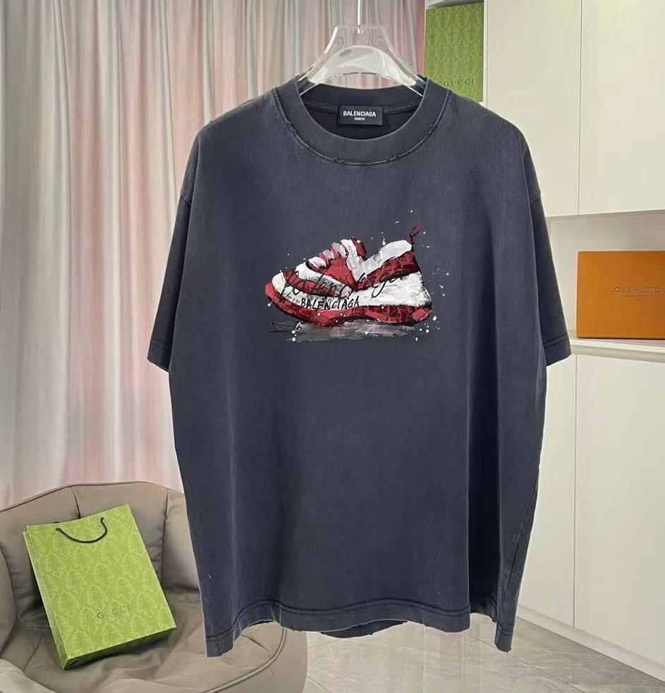 футболка balenciaga,стиль футболка,футболка женская мужская,универсальные футболки,футболка мужской, женский balenciaga белый