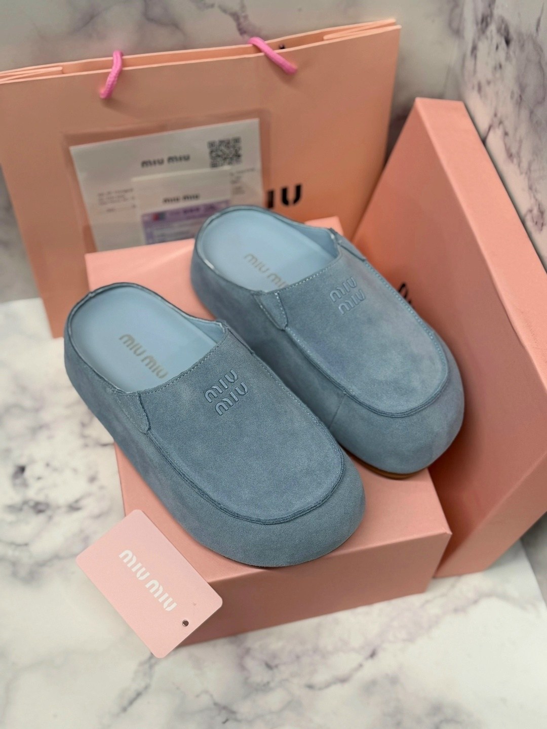 мюли miu miu,, miu miu,мюли замшевые,тапочки miu miu