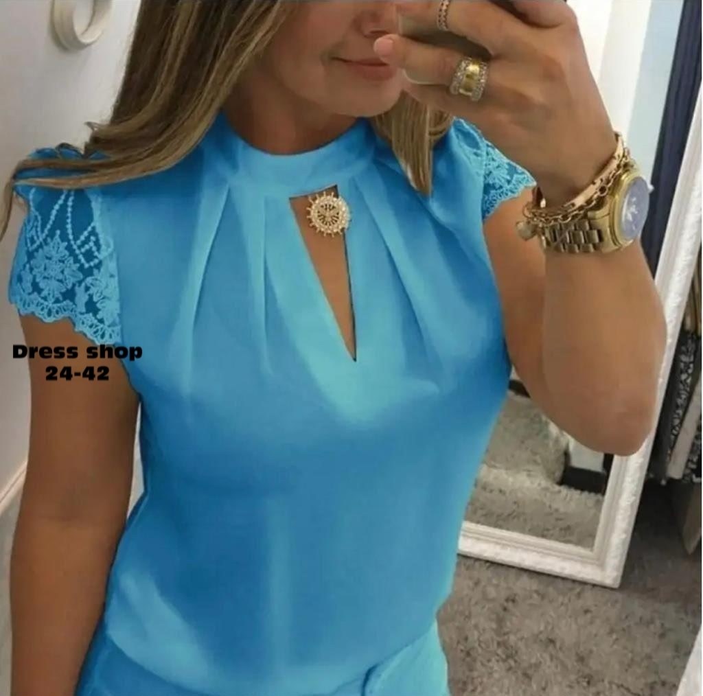 женская блузка,блузка для женщин,блузка с короткий рукав,блузка ,женская шифоновая блузка