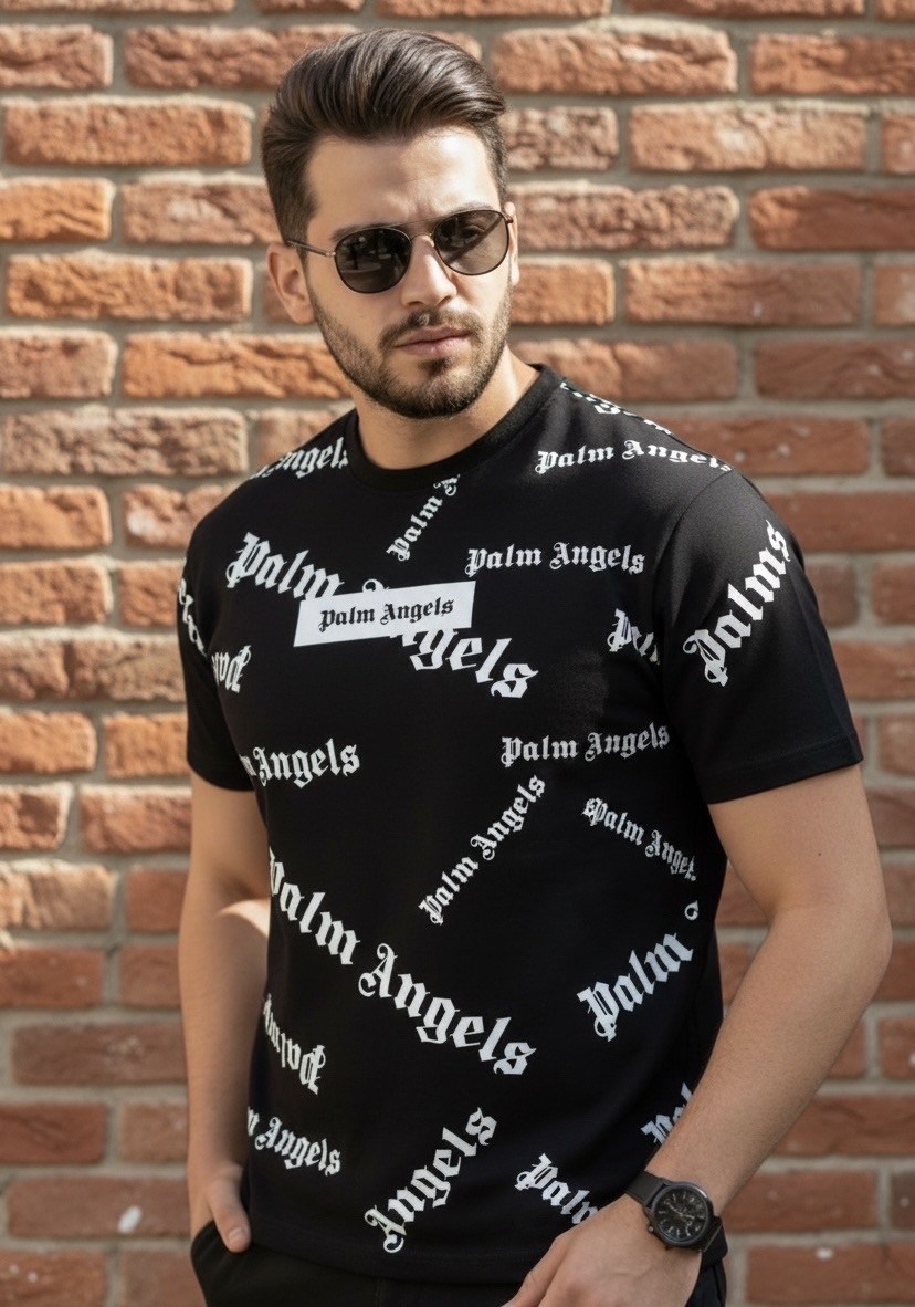 футболка мужская palm angels,футболка palm angels,стиль футболка,футболка