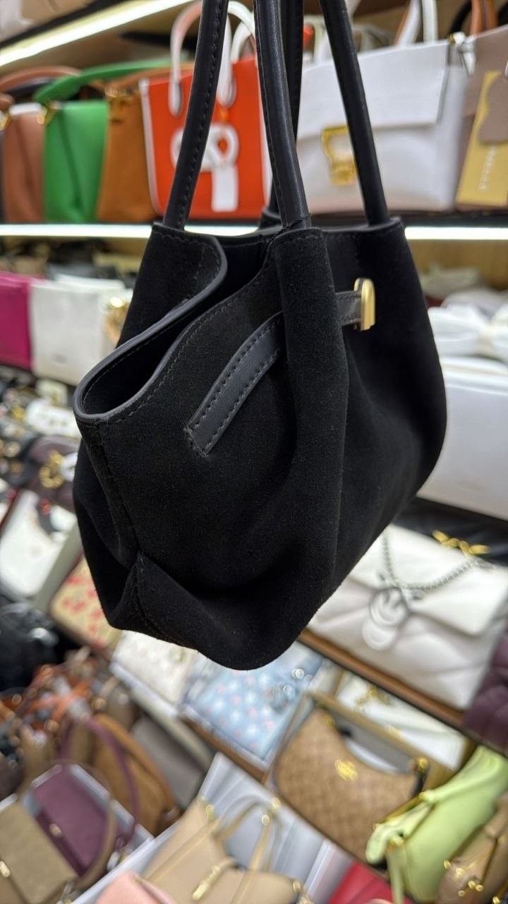 сумка demellier из натуральной замши,замшевая сумка,сумка,сумка из натуральной замши,сумка женская