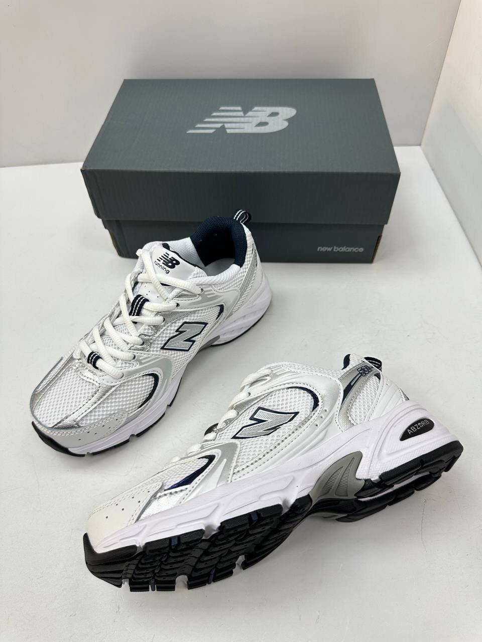 кроссовки new balance 530 белые,кроссовки new balance,кроссовки new balance 530,new balance 530 white silver navy,new balance 530 white silver