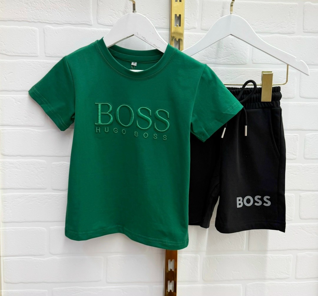 футболка boss,boss hugo boss,футболка с короткими рукавами и логотипом boss,футболка для мальчиков,hugo boss hugo boss