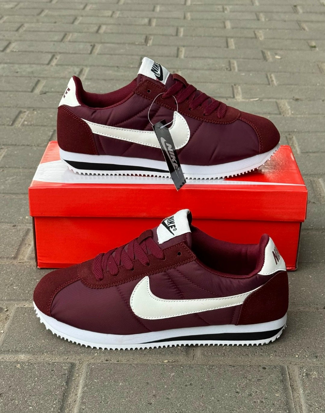 кроссовки nike cortez бордовые,nike cortez,nike cortez womens burgundy,кроссовки,кроссовки nike classic cortez