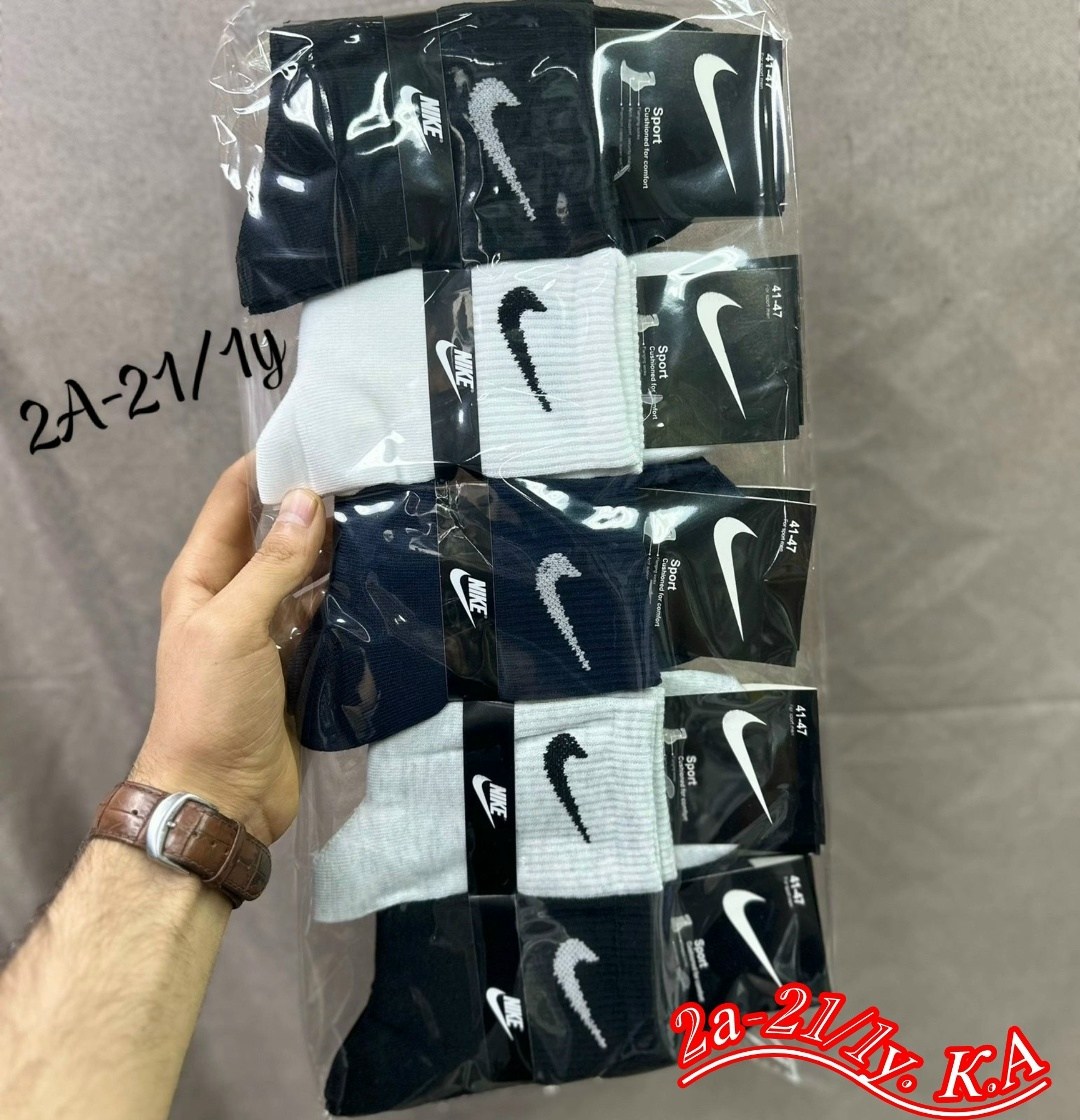 носки мужские nike 10 пар,комплект носков nike,мужские носки nike,носки высокие nike набор мужских носков,мужские носки