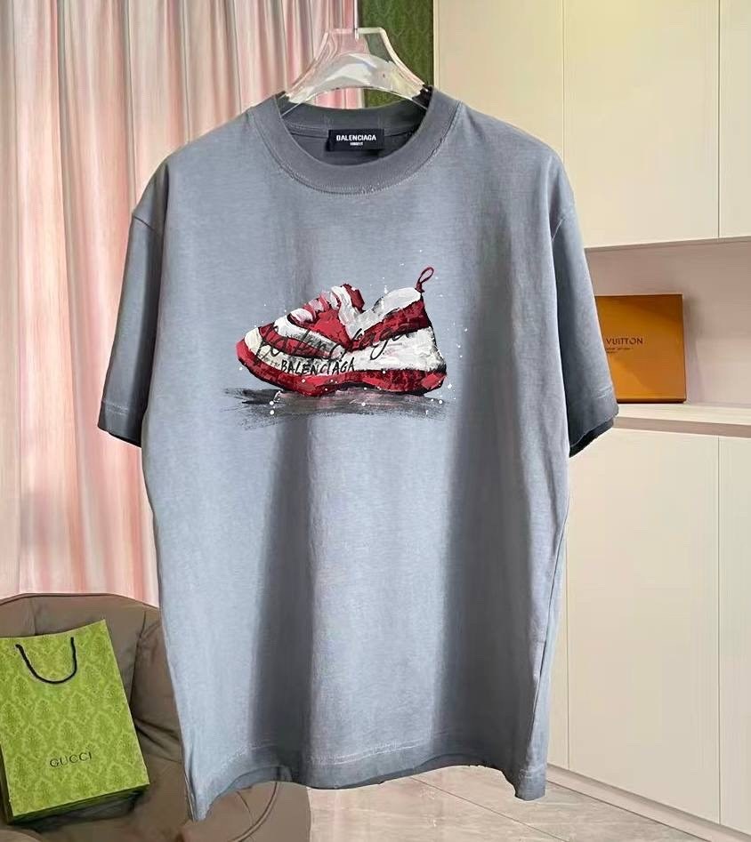 футболка balenciaga,стиль футболка,футболка женская мужская,универсальные футболки,футболка мужской, женский balenciaga белый