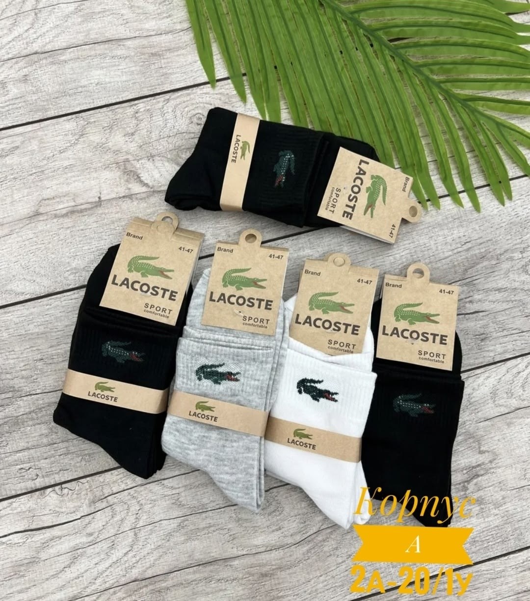 комплект носков lacoste,носки мужские,комплект носки мужские,носки мужские набор,носки lacoste мужские