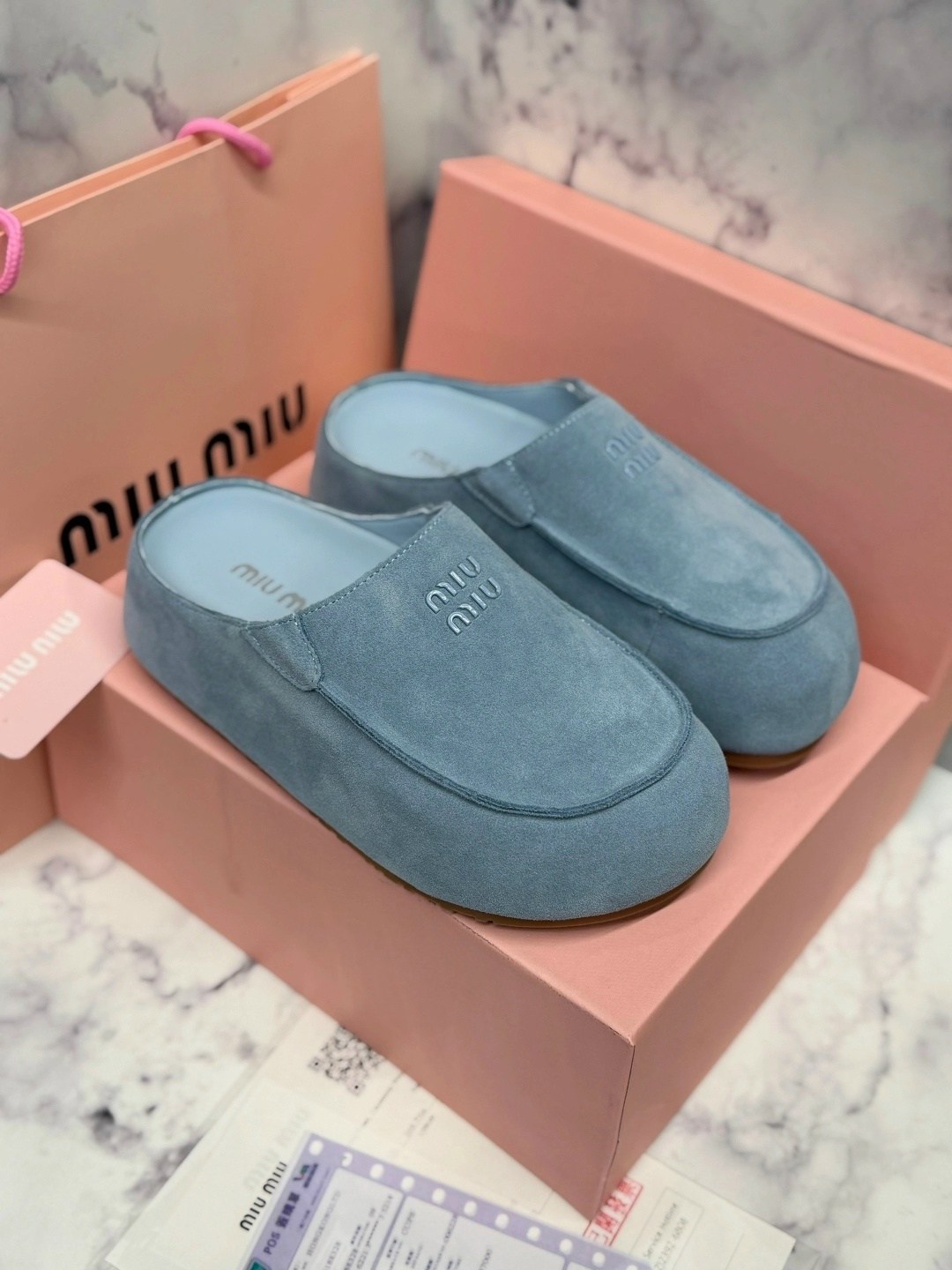 мюли miu miu,, miu miu,мюли замшевые,тапочки miu miu