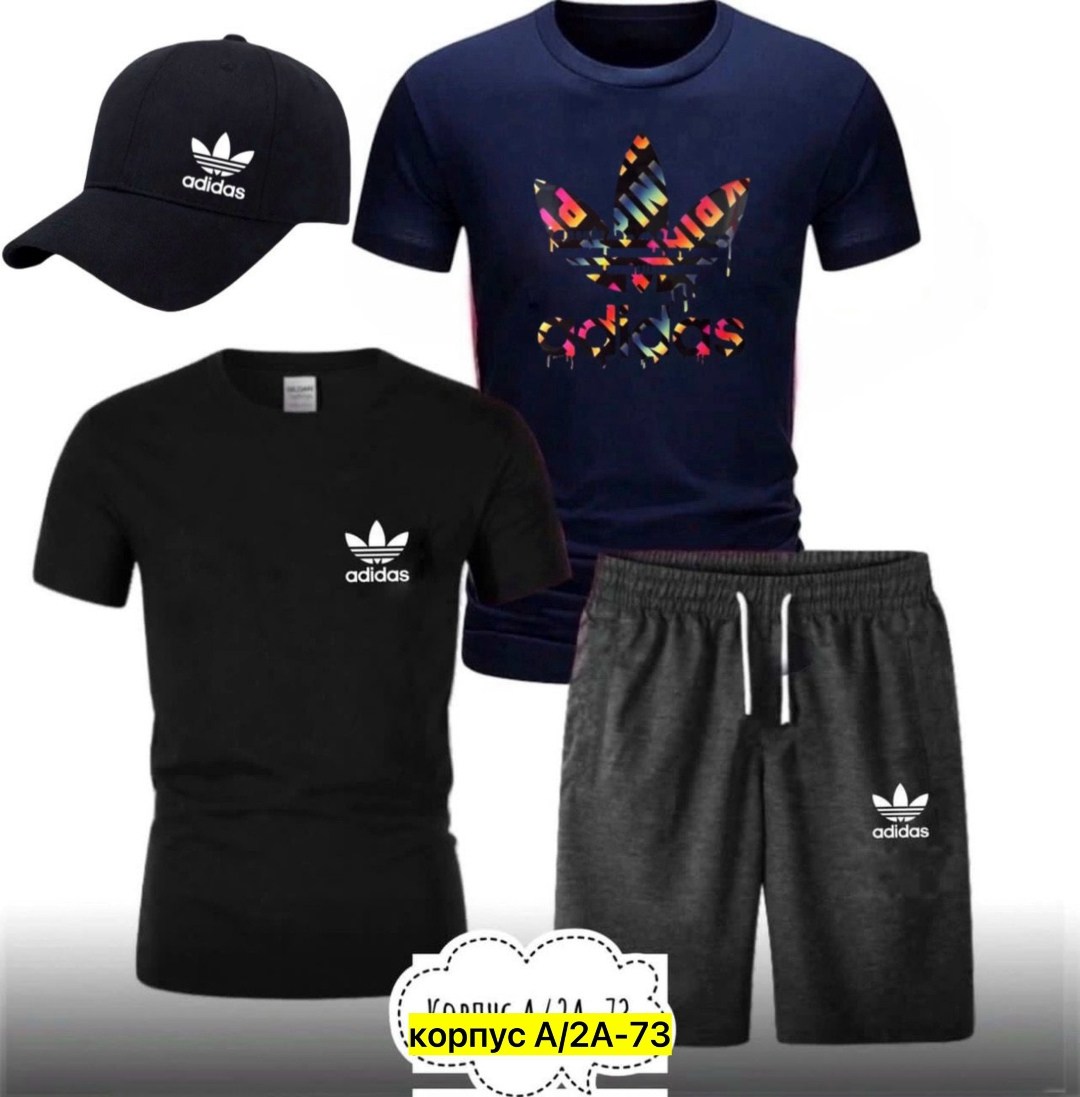 костюм для мужчин,комплект одежды adidas original,комплект футболок adidas,комплект одежды adidas,костюм мужской спортивный