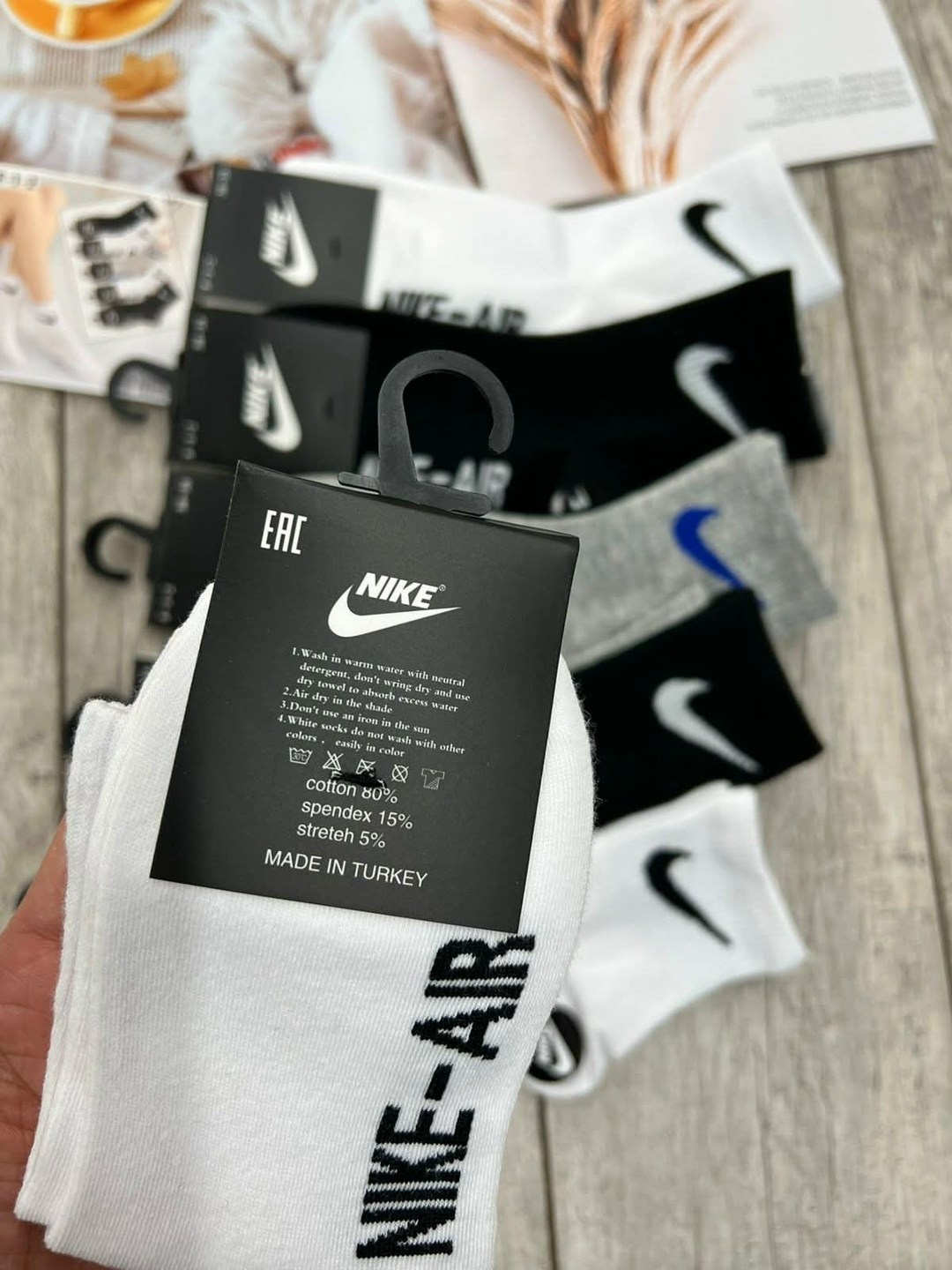 носки мужские 10 пар nike,носки мужские,женские носки найк набор,носки комплект,носки подростковые 10 пар