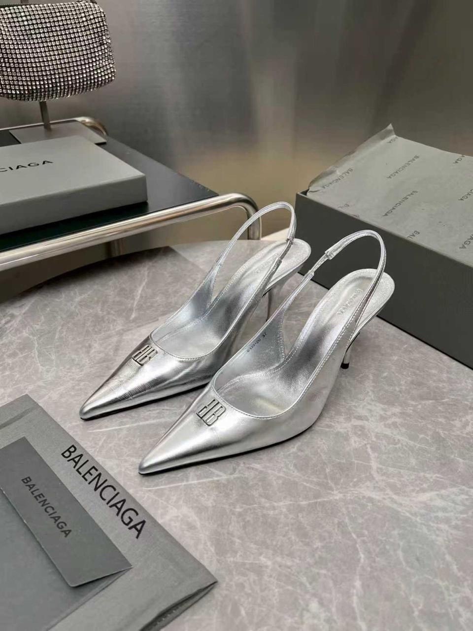 туфли balenciaga,босоножки balenciaga,женские брендовые кожаные туфли balenciaga premium каблук 9 см, balenciaga,кожаные туфли balenciaga monaco premium