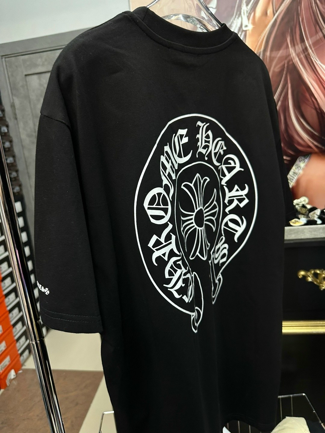 chrome hearts футболка,футболка,футболка женская мужская,футболка хром хартс,стильная футболка
