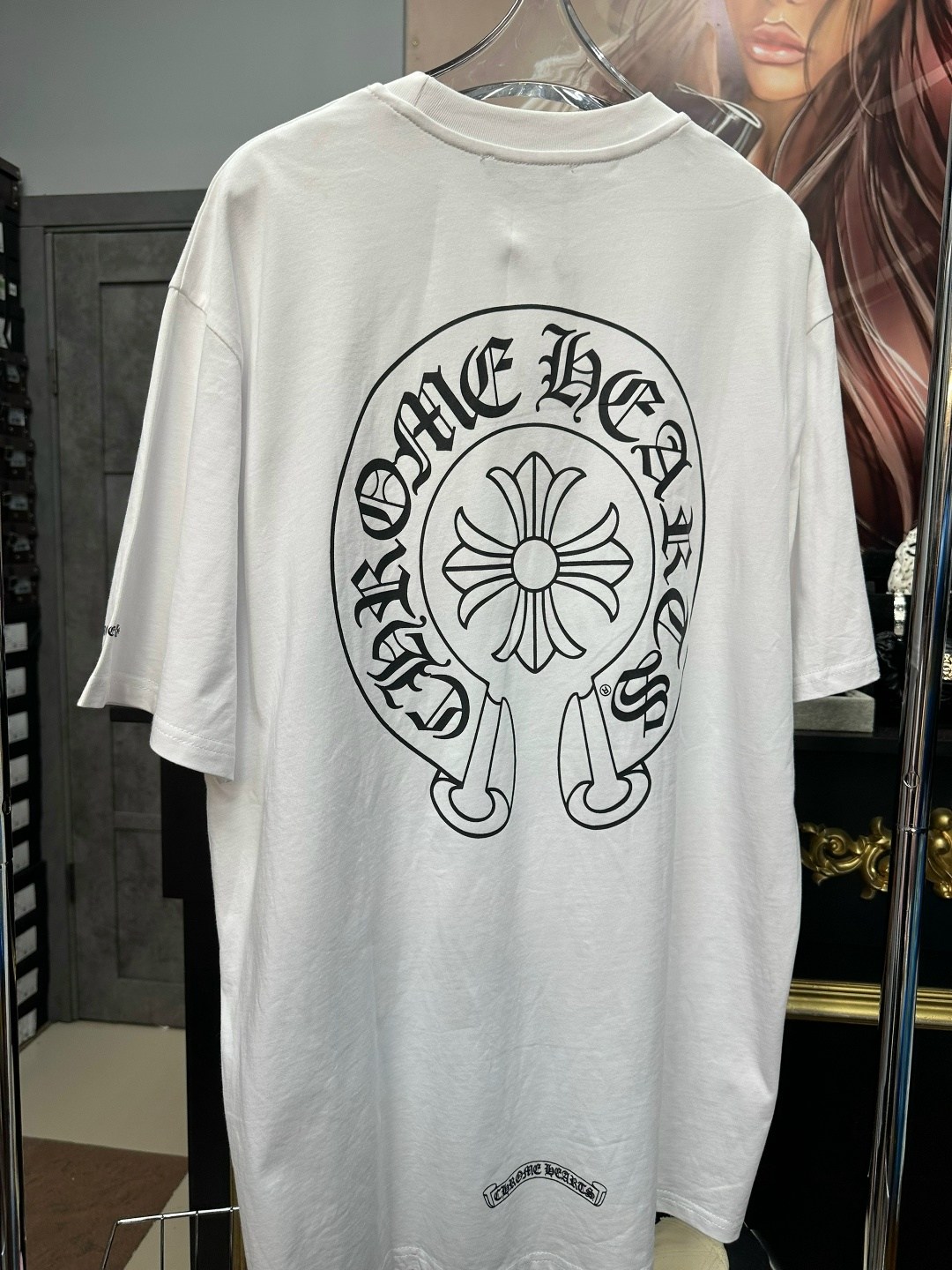 chrome hearts футболка,футболка,футболка женская мужская,футболка хром хартс,стильная футболка