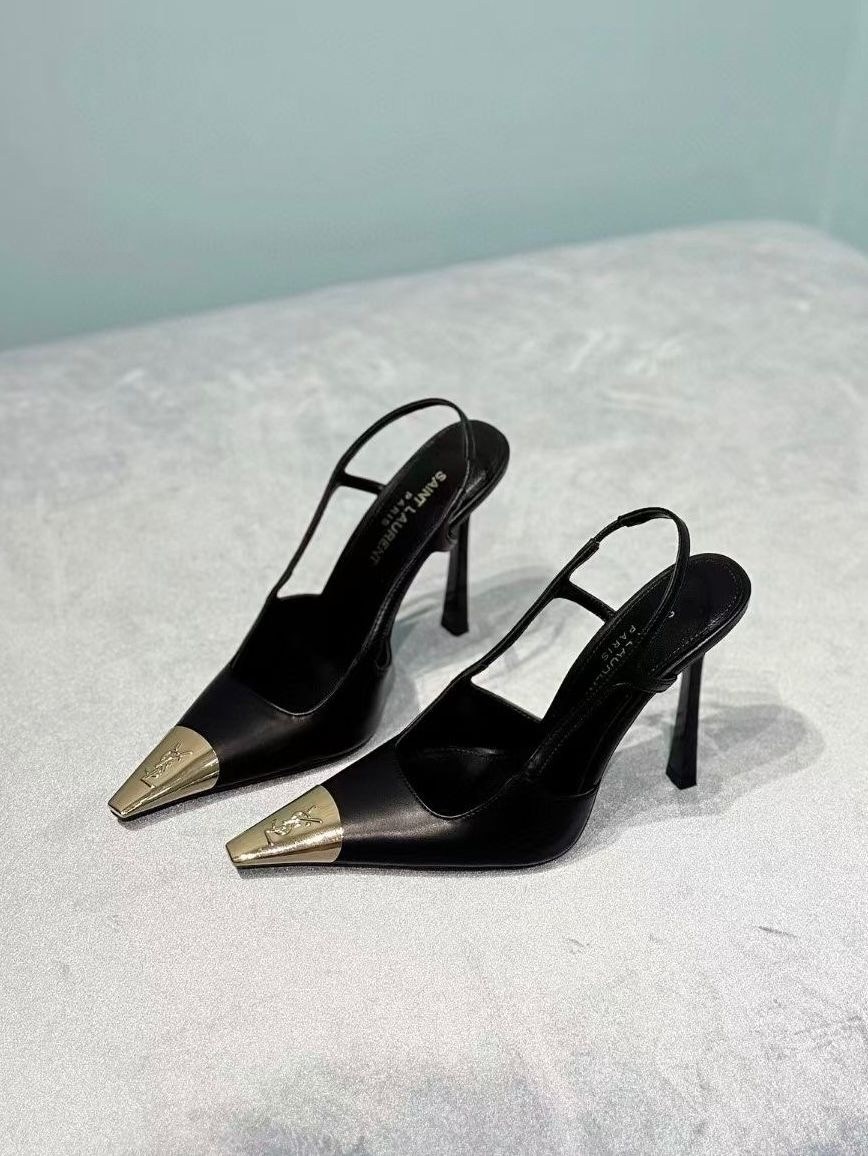 туфли saint laurent ysl eleganta shoes 396103571,туфли saint laurent ysl eleganta shoes,saint laurent slingback,туфли saint laurent ysl арт лх63,saint laurent anja туфли