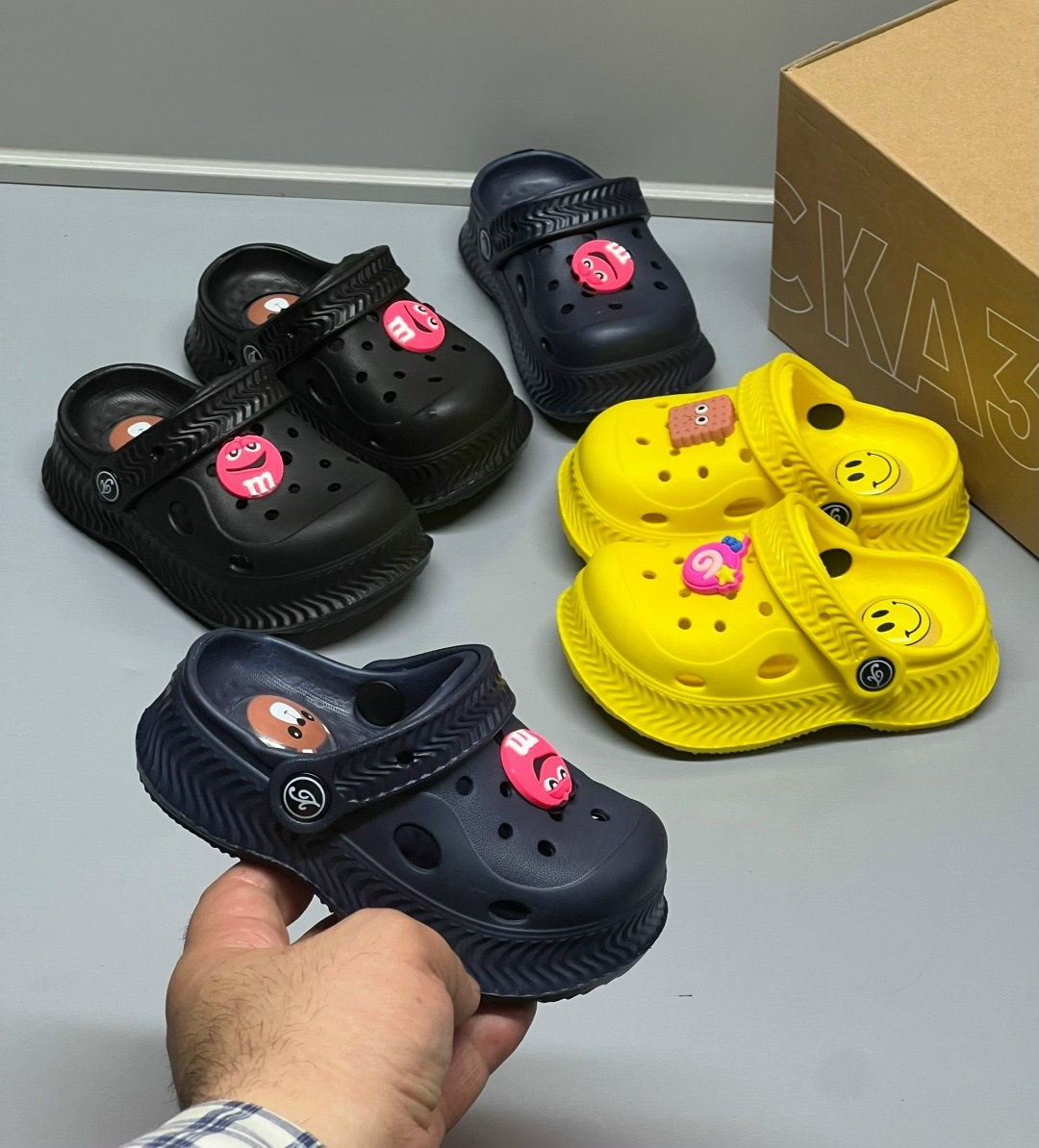 ,детские кроксы,сабо для детей,кроксы crocs чёрные,детские сабо