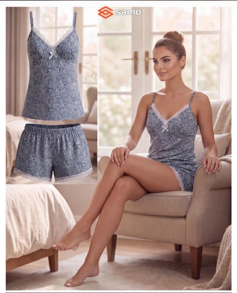 mia-mella пижама,пижама комплект,пижама женская комплект,пижама комплект с шортами,пижама женская