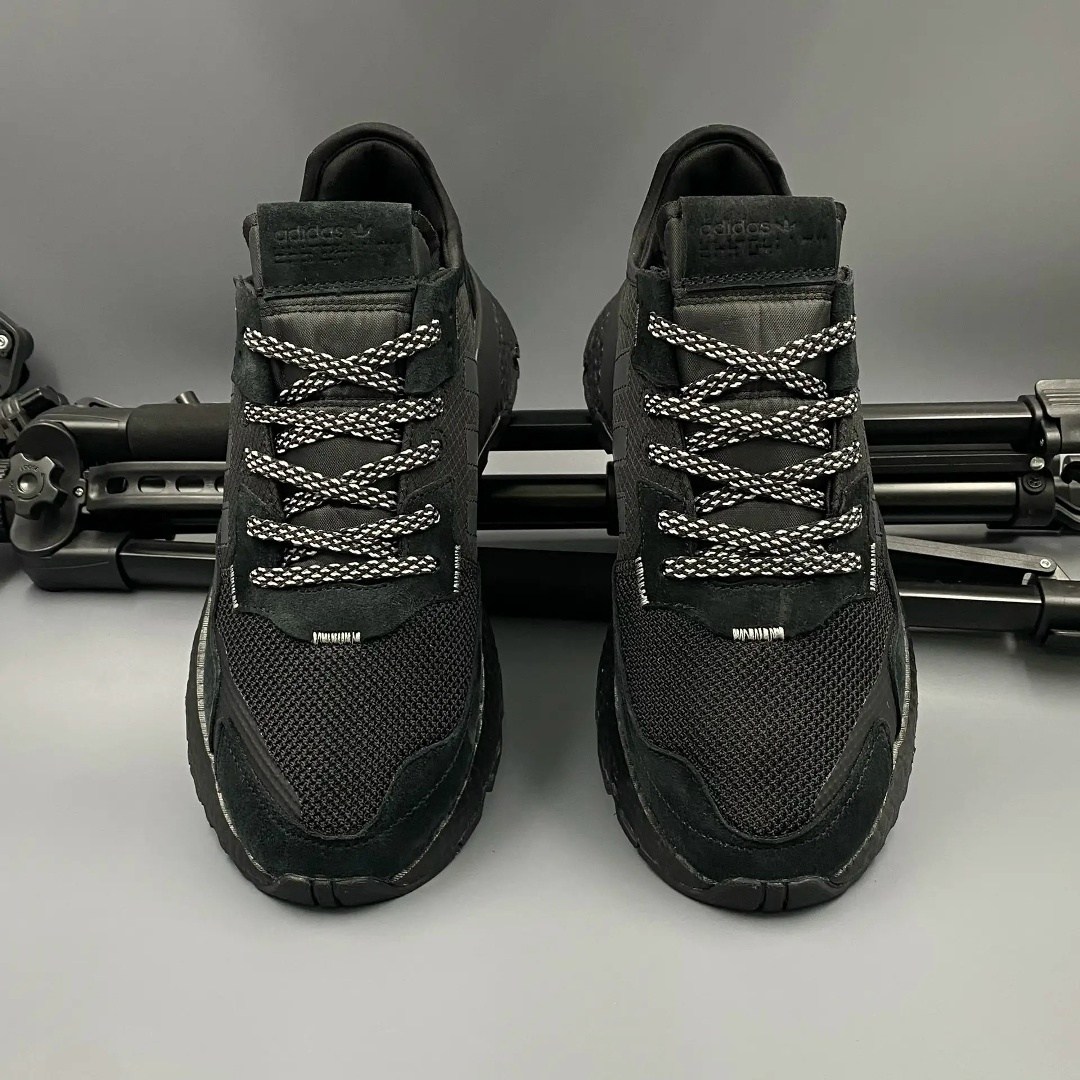 мужские кроссовки adidas nite jogger,кроссовки adidas nite jogger,мужские кроссовки adidas nite jogger core black,adidas nite jogger triple black,кроссовки adidas