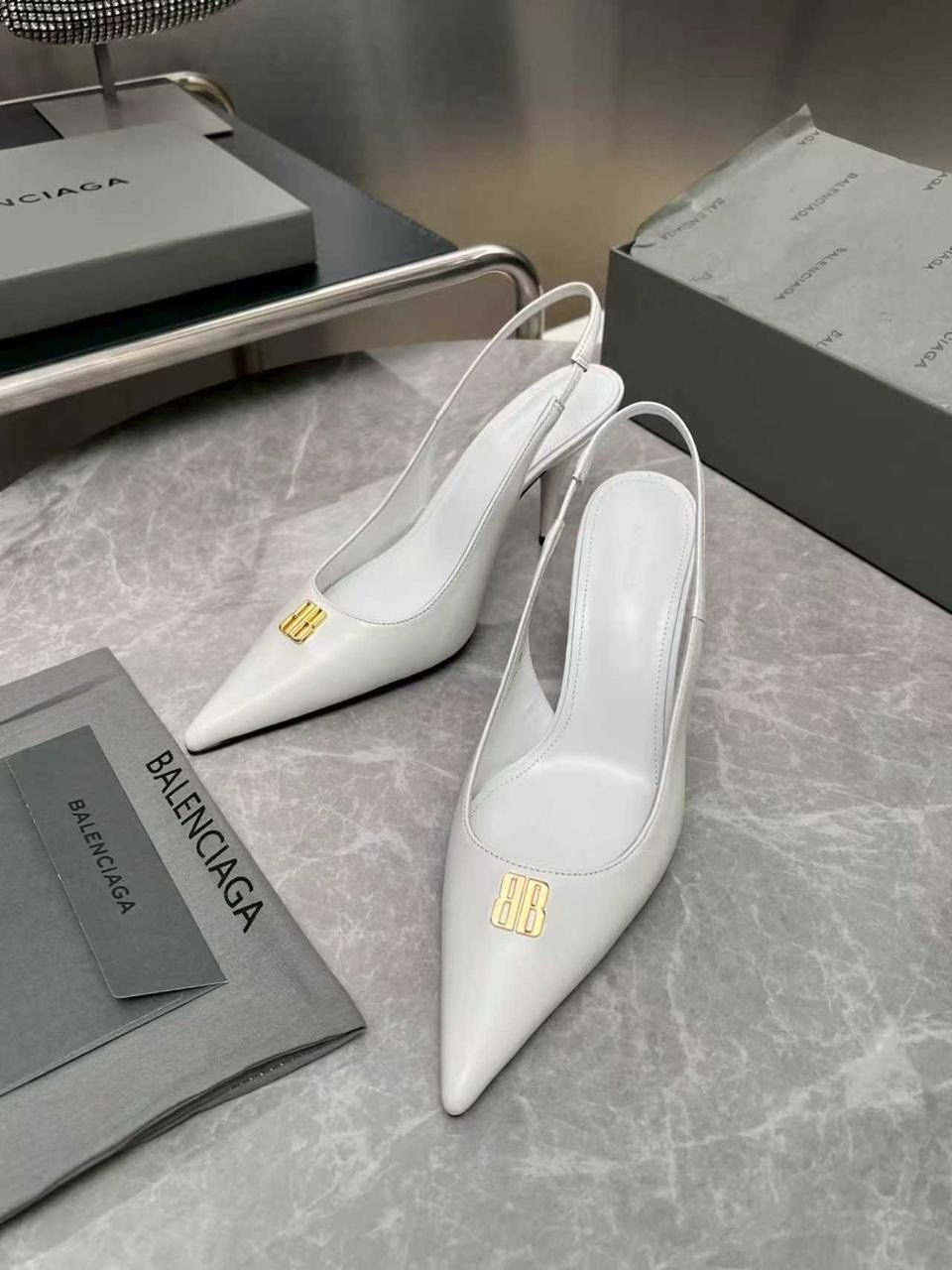 туфли balenciaga,босоножки balenciaga,женские брендовые кожаные туфли balenciaga premium каблук 9 см, balenciaga,кожаные туфли balenciaga monaco premium