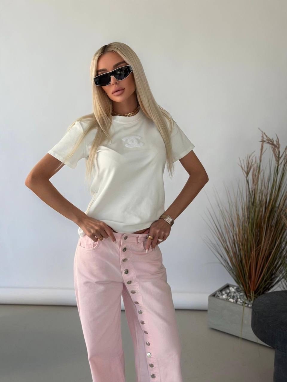 футболка chanel,футболка женская,футболка шанель,футболки и топы,футболка женская белая