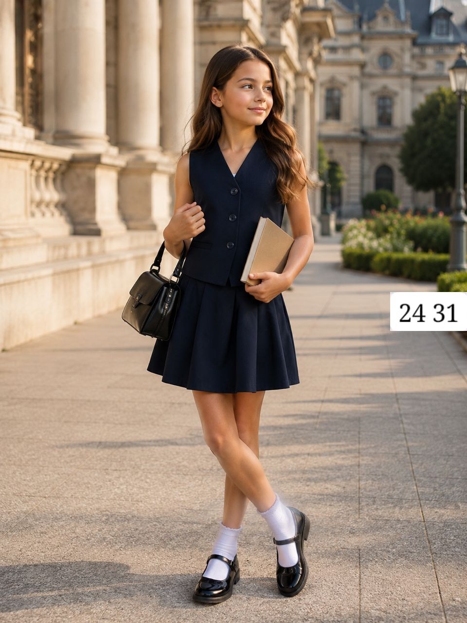 школьный костюм двойка с юбкой и жилетом sheng yuan fashion,жилет школьный для девочки,жилет школьный,костюм школьная форма жилетом likikids цвет темно-синий,форма для девочек