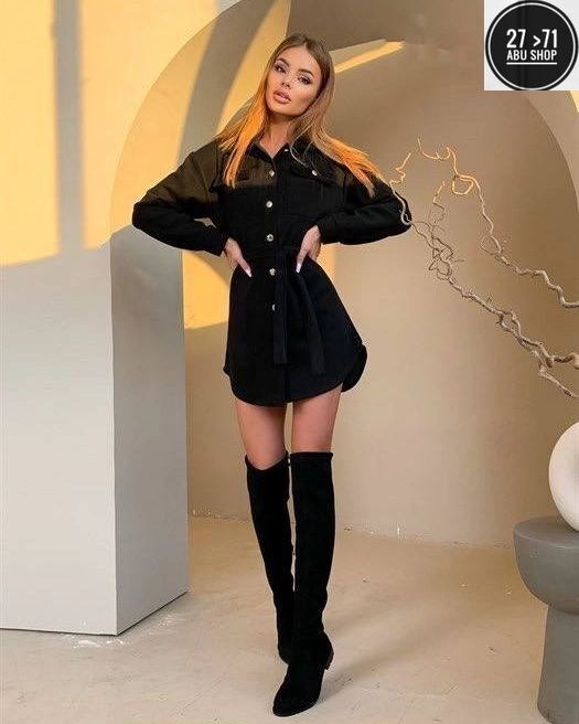 платье-рубашка,платье рубашка с поясом,платье рубашка женское,платье демисезонное,черное платье рубашка