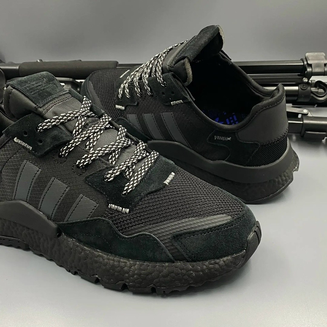 мужские кроссовки adidas nite jogger,кроссовки adidas nite jogger,мужские кроссовки adidas nite jogger core black,adidas nite jogger triple black,кроссовки adidas
