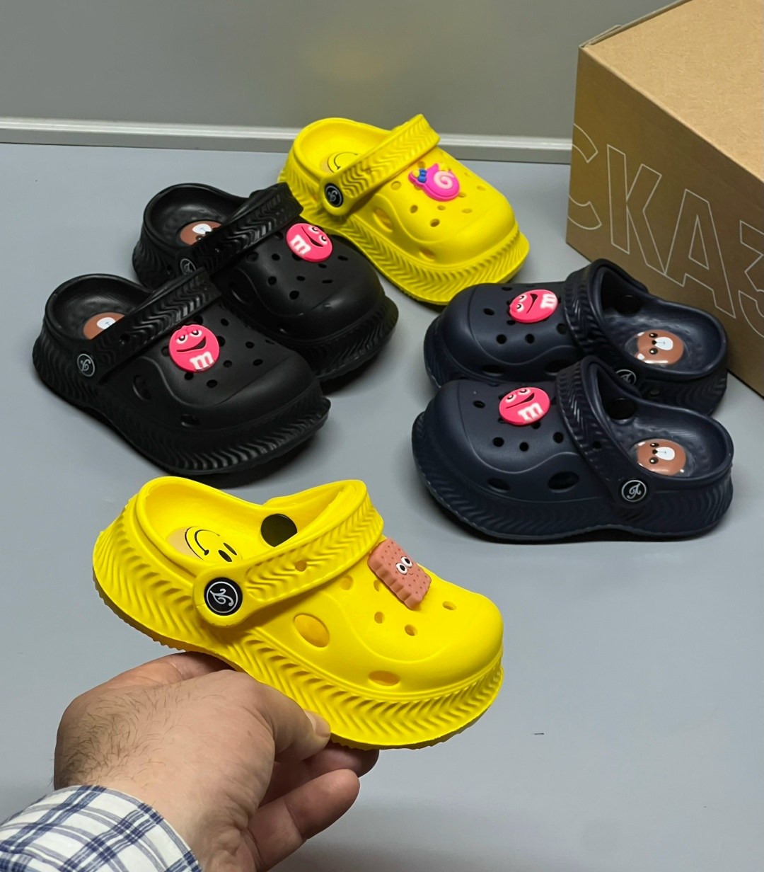 ,детские кроксы,сабо для детей,кроксы crocs чёрные,детские сабо