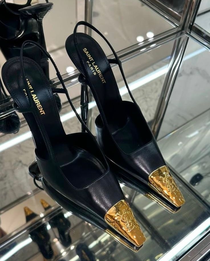 туфли saint laurent ysl eleganta shoes 396103571,туфли saint laurent ysl eleganta shoes,saint laurent slingback,туфли saint laurent ysl арт лх63,saint laurent anja туфли