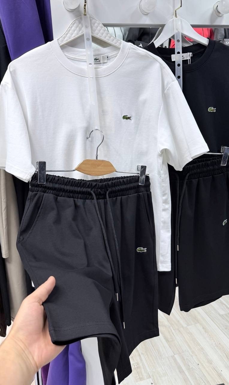 костюм спортивный мужской,спортивный костюм lacoste,комплект одежды,спортивные костюм