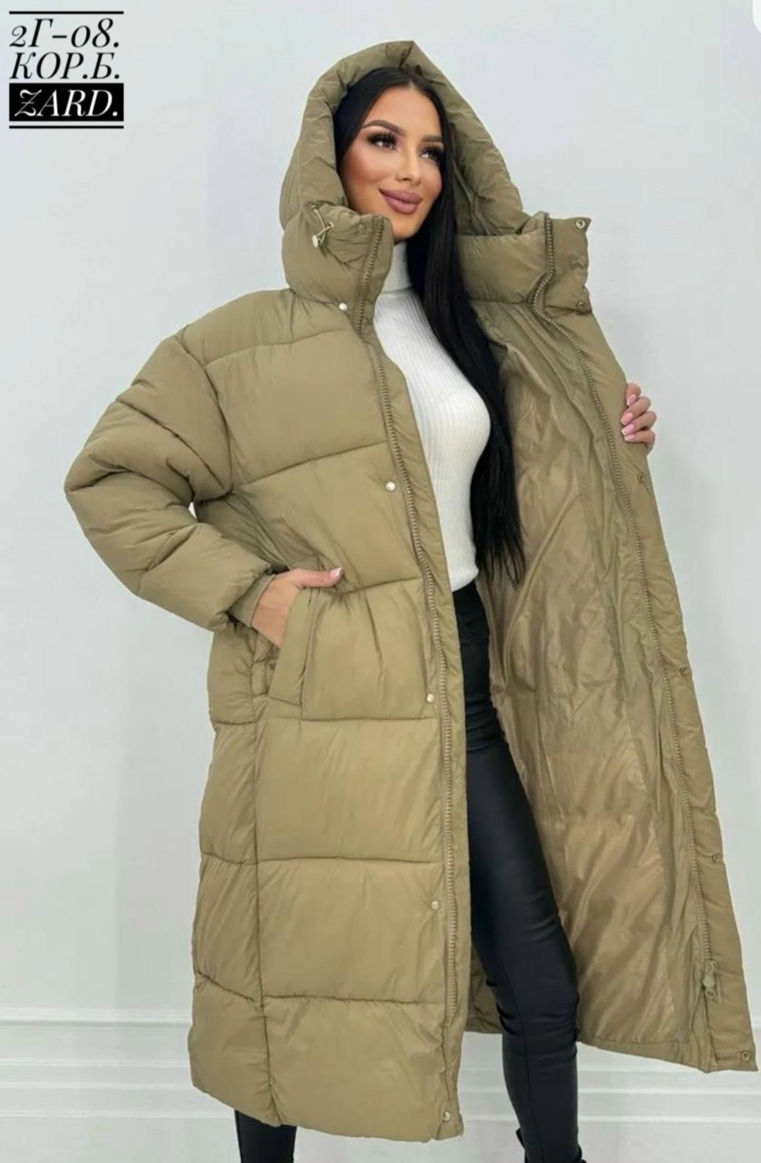 куртка пуховик зимняя с капюшоном misha style 277206216,куртка холлофайбер,куртка женская,пуховик женский,куртка зимняя женская длинная